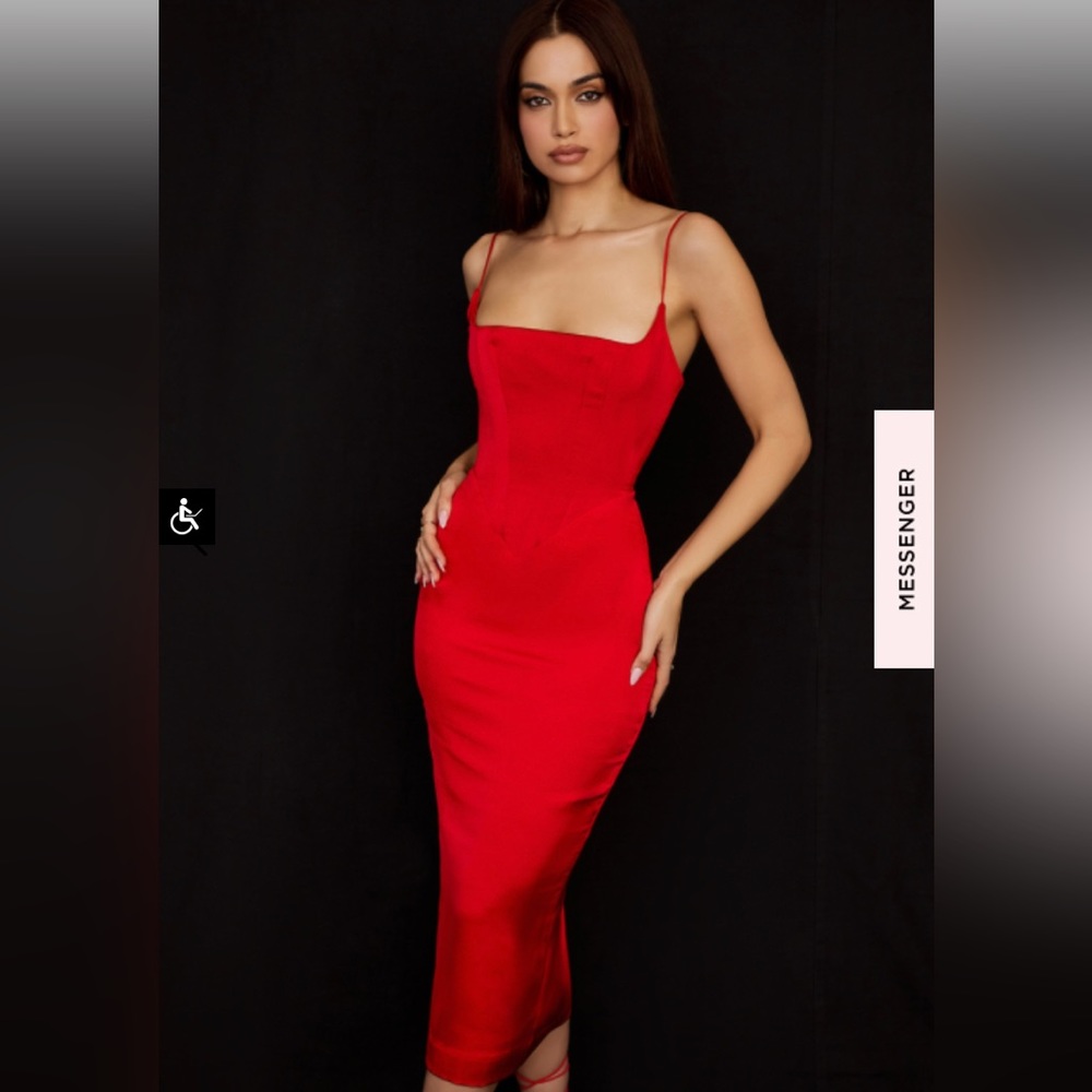 House of CB Scarlet Midi Dress